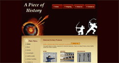 Desktop Screenshot of apieceofhistory.co.uk